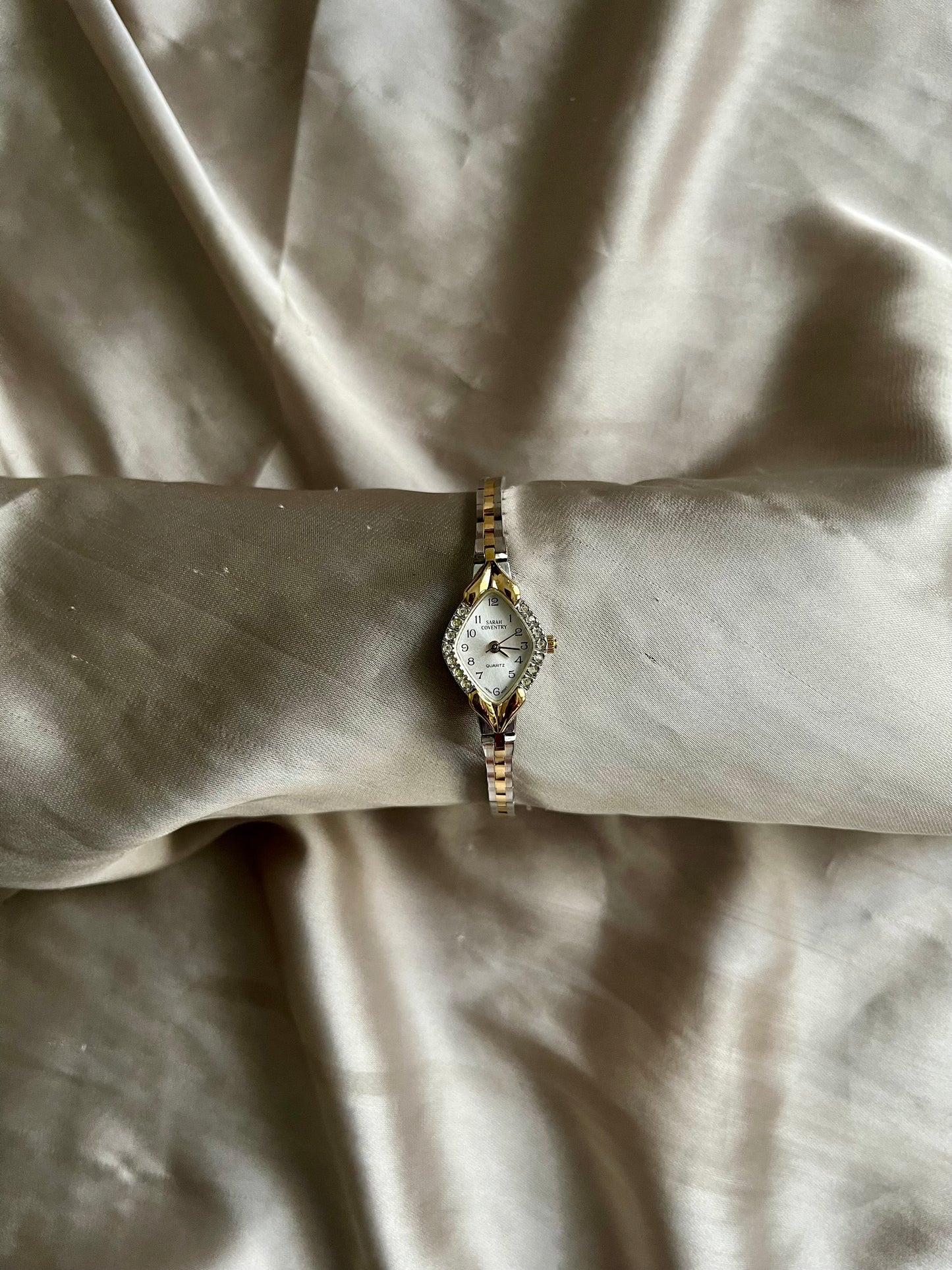 *Working* Art Deco Dial Two-Tone Watch