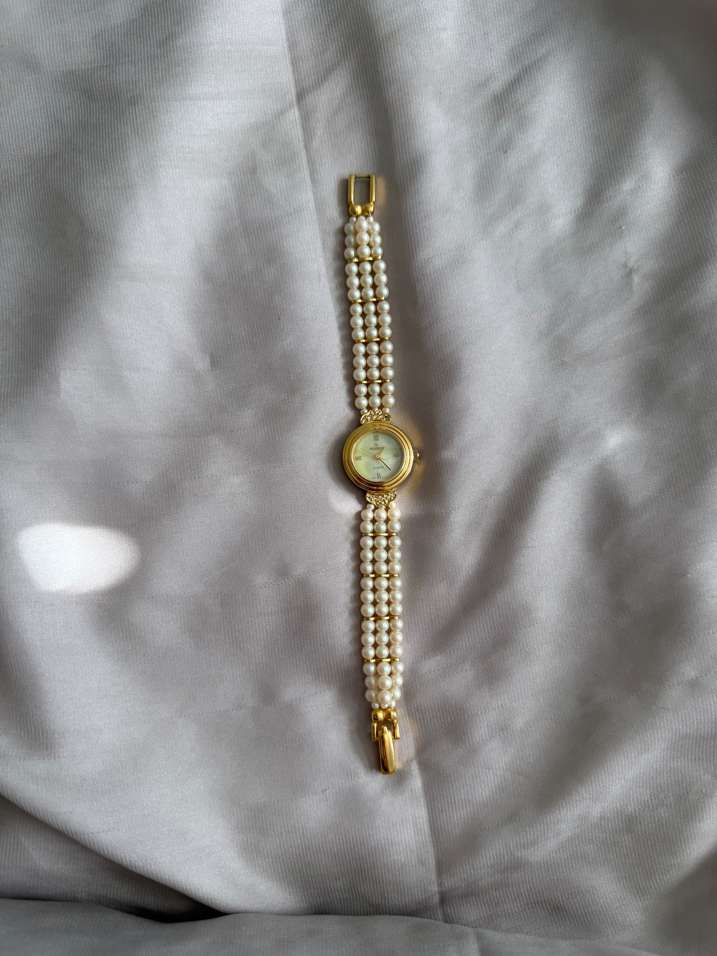 RARE Peugeot Marble Dial Pearl Watch