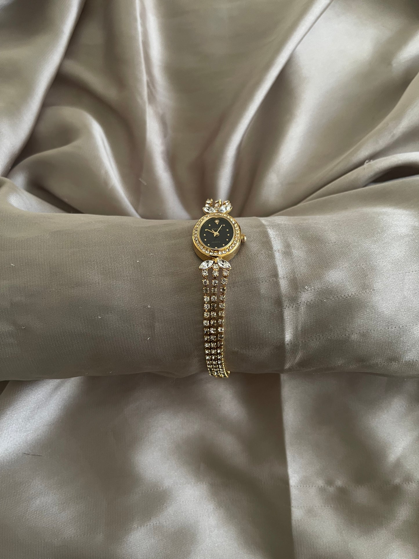 Marquise Crystal Tennis Watch