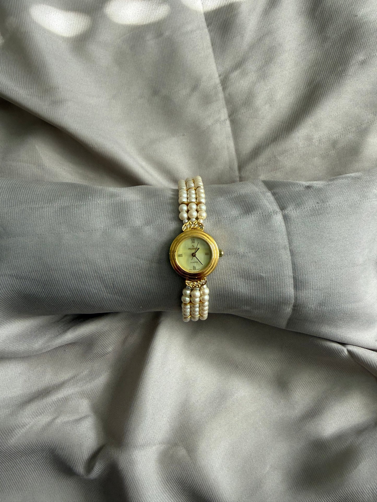 RARE Peugeot Marble Dial Pearl Watch