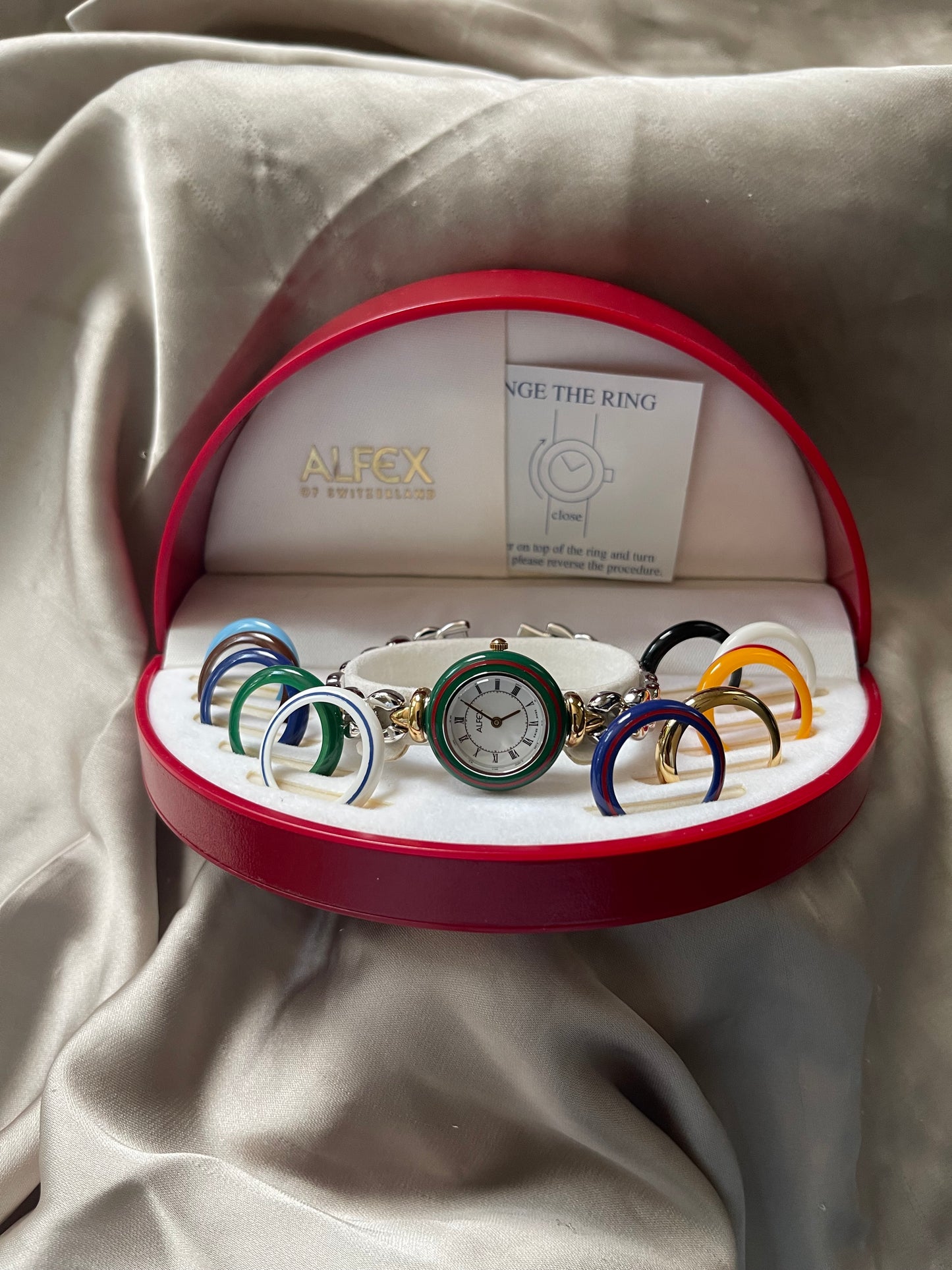 *Working* RARE Interchangeable Two-Tone Bezel Set
