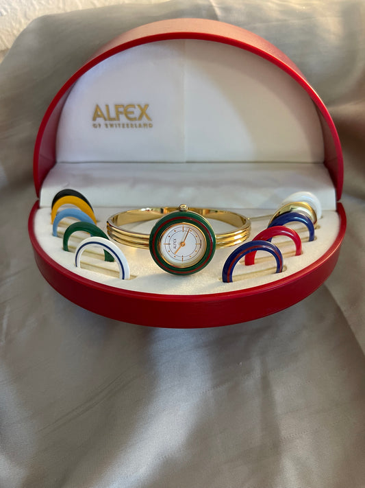 *Working* RARE Interchangeable Bezel Watch Set