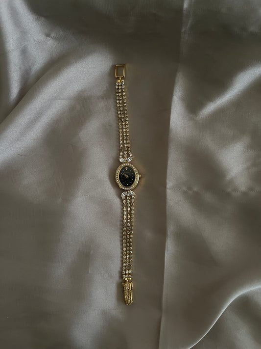 Marquise Crystal Tennis Watch