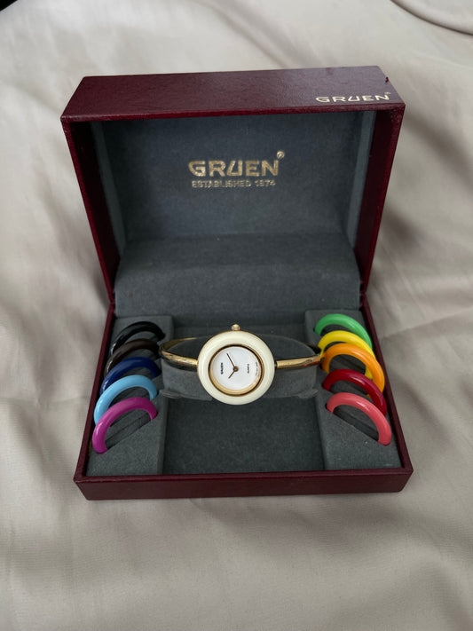 *Working* RARE Interchangeable 11 Bezel Watch Set